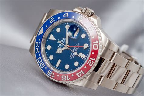 rolex gmt pepsi weissgold|Rolex gmt Pepsi discontinued.